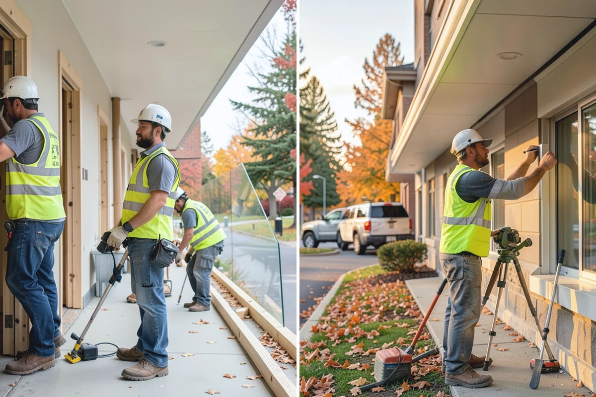 Safety Barrier Installation in Bonney Lake, Pierce County, WA - Assess hazards, grade changes, and code requirements