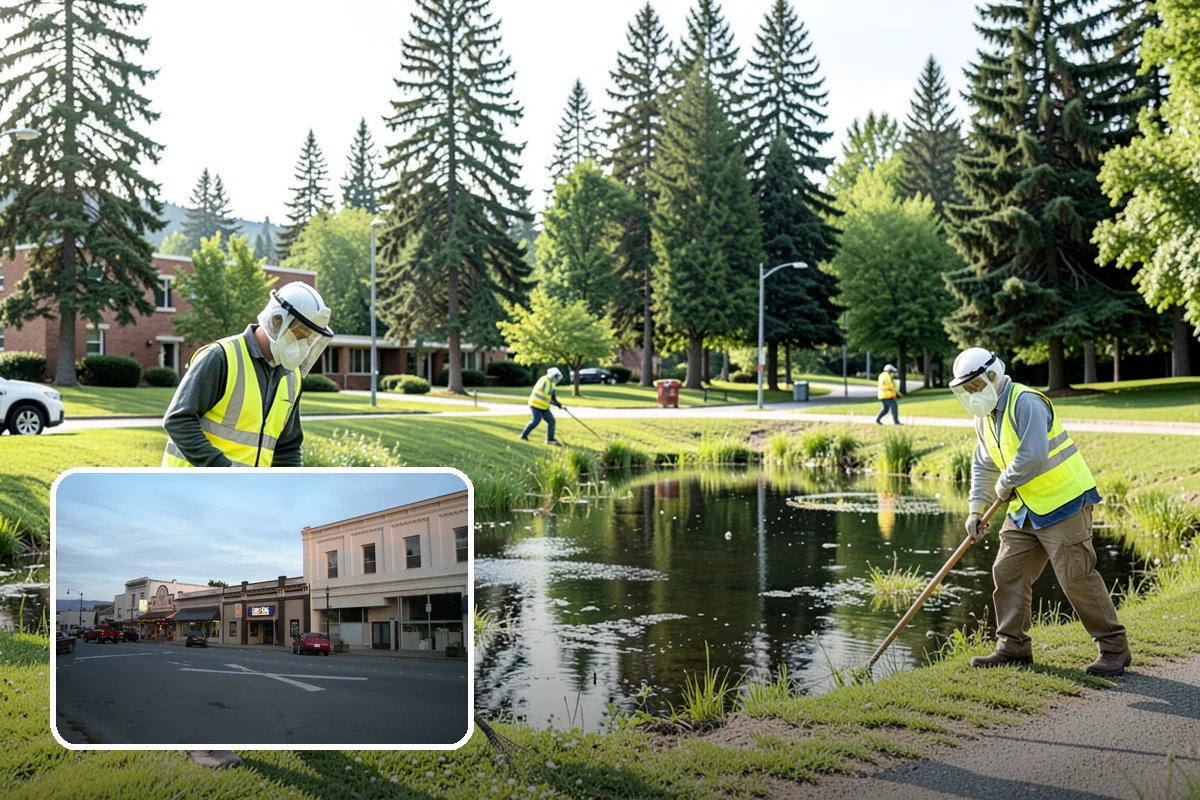 Safety Barrier Installation in Burlington, Skagit County, WA - Protects the public at fall hazards and grade changes