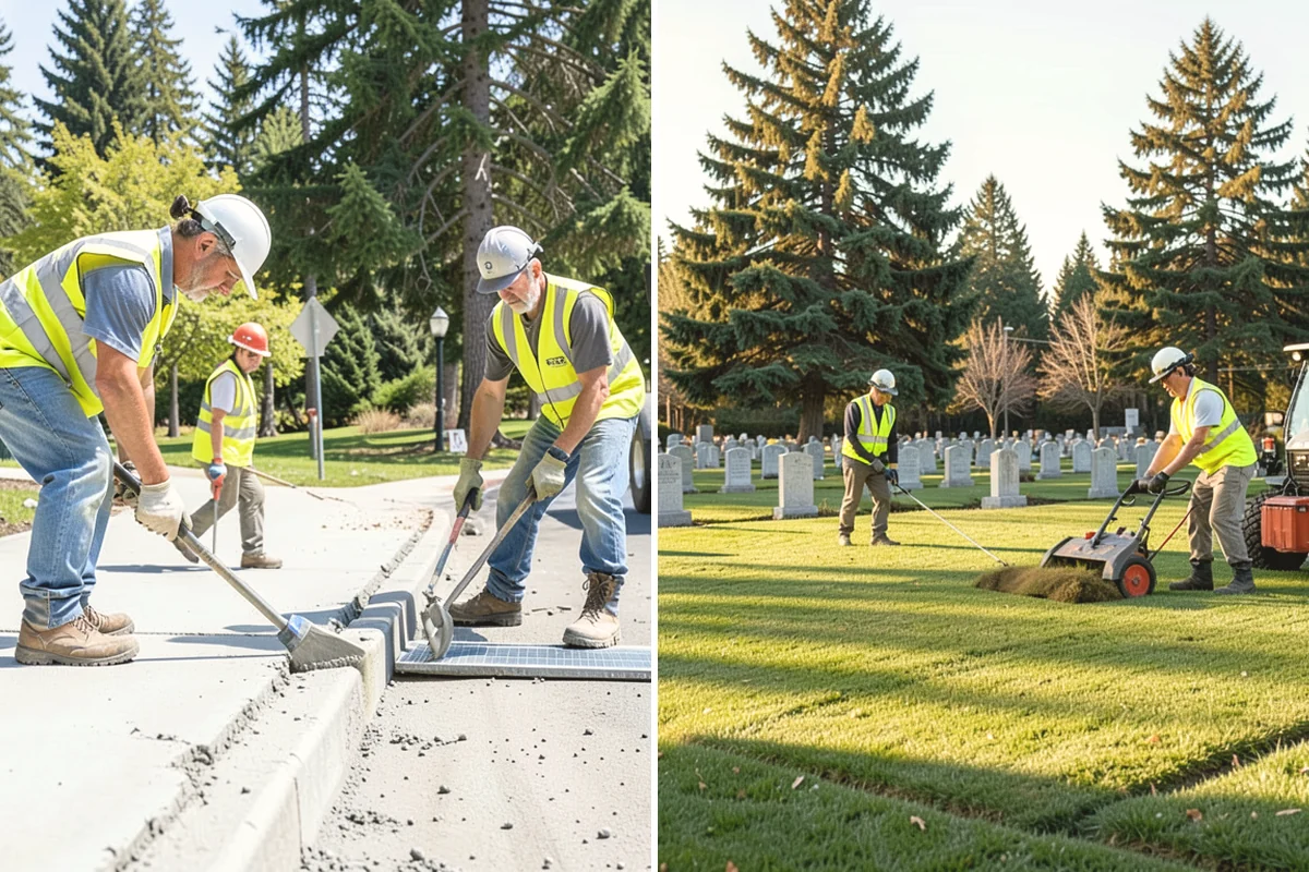 Safety Barrier Installation in Burlington, Skagit County, WA - Assess hazards, grade changes, and code requirements