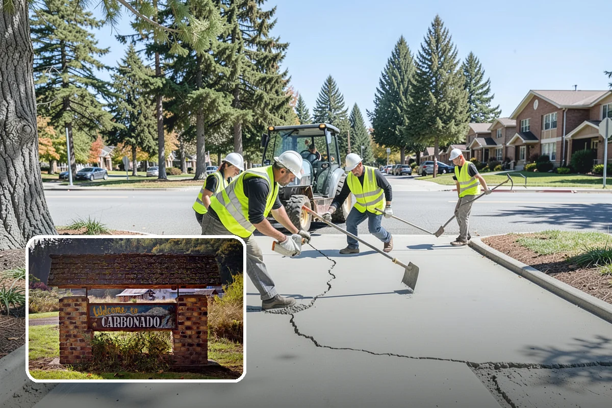 Safety Barrier Installation in Carbonado, Pierce County, WA - Protects the public at fall hazards and grade changes