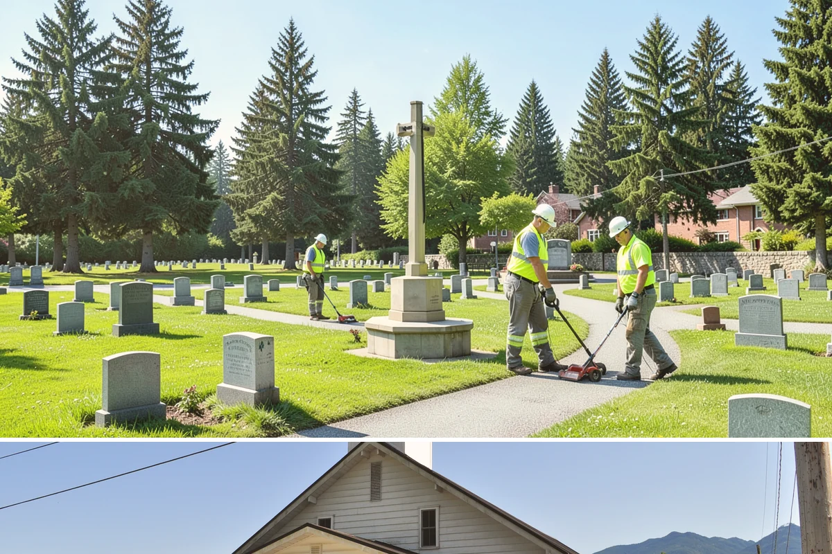 Safety Barrier Installation in Concrete, Skagit County, WA - Safety barrier installation runs year-round, with trail and outdoor work favoring drier spring-through-fall ground conditions.