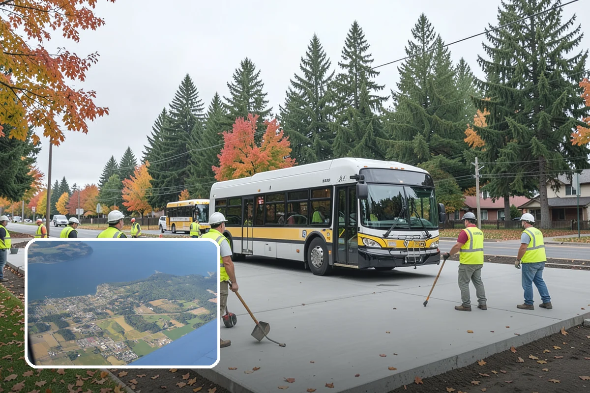 Safety Barrier Installation in Coupeville, Island County, WA - Protects the public at fall hazards and grade changes