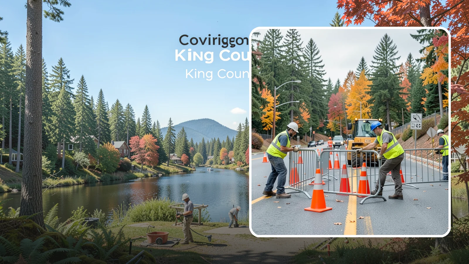 Safety Barrier Installation in Covington, King County, WA - Install guardrails, pedestrian barriers, and safety railings to protect the public at hazards and grade changes.