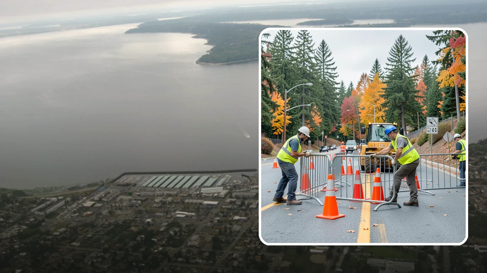 Safety Barrier Installation in Des Moines, King County, WA - Install guardrails, pedestrian barriers, and safety railings to protect the public at hazards and grade changes.