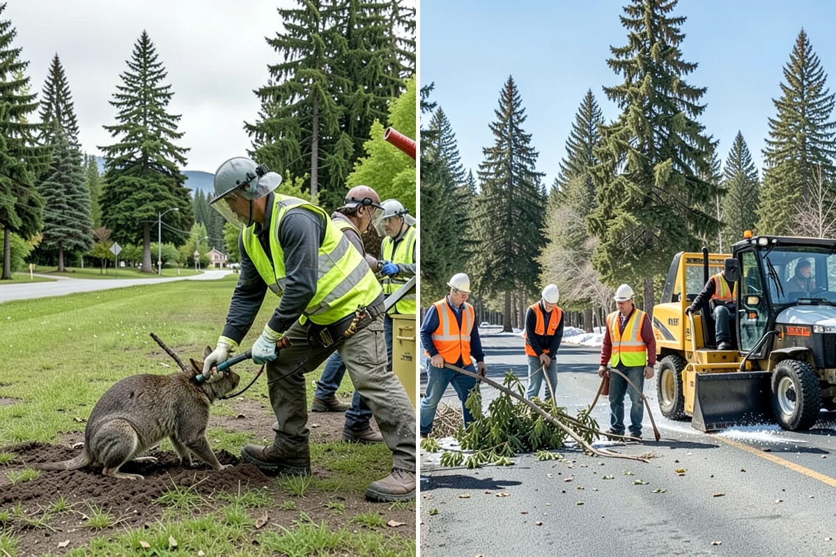 Safety Barrier Installation in DuPont, Pierce County, WA - Assess hazards, grade changes, and code requirements
