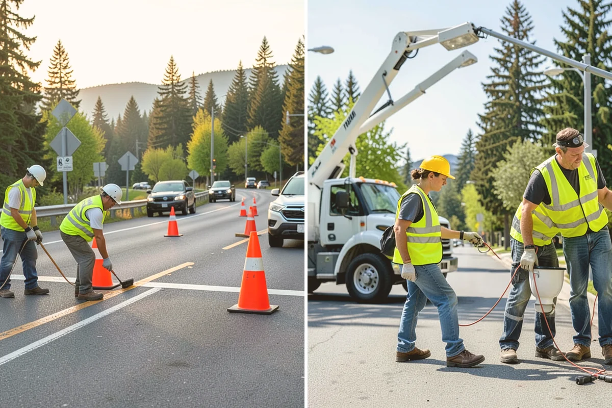 Safety Barrier Installation in Eatonville, Pierce County, WA - Assess hazards, grade changes, and code requirements
