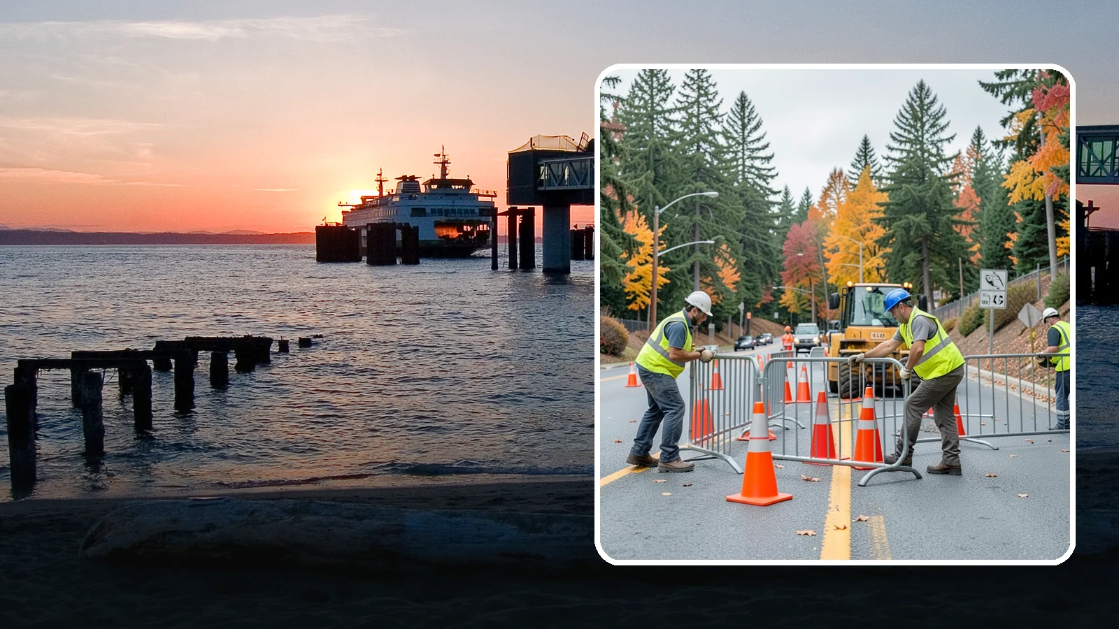 Safety Barrier Installation in Edmonds, Snohomish County, WA - Install guardrails, pedestrian barriers, and safety railings to protect the public at hazards and grade changes.