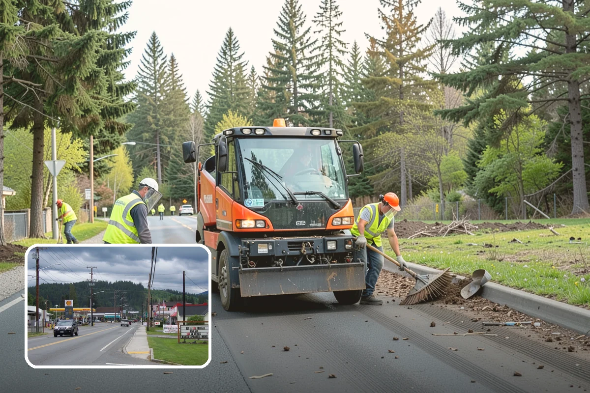 Safety Barrier Installation in Granite Falls, Snohomish County, WA - Protects the public at fall hazards and grade changes