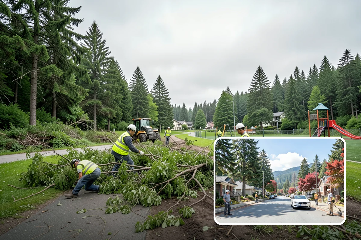 Safety Barrier Installation in Hunts Point, King County, WA - Protects the public at fall hazards and grade changes