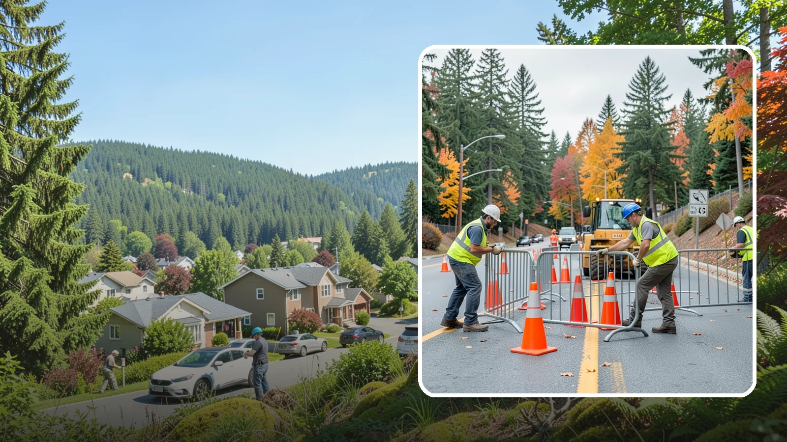 Safety Barrier Installation in Index, Snohomish County, WA - Install guardrails, pedestrian barriers, and safety railings to protect the public at hazards and grade changes.