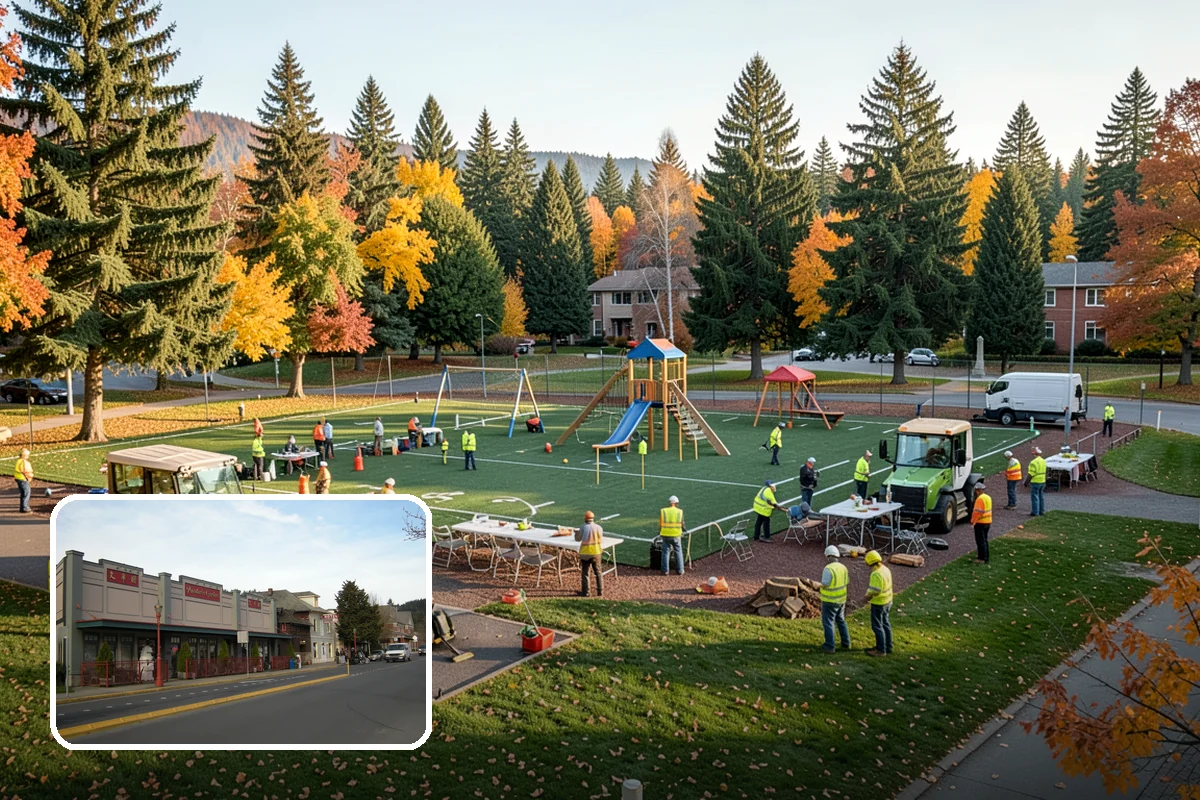 Safety Barrier Installation in Issaquah, King County, WA - Protects the public at fall hazards and grade changes