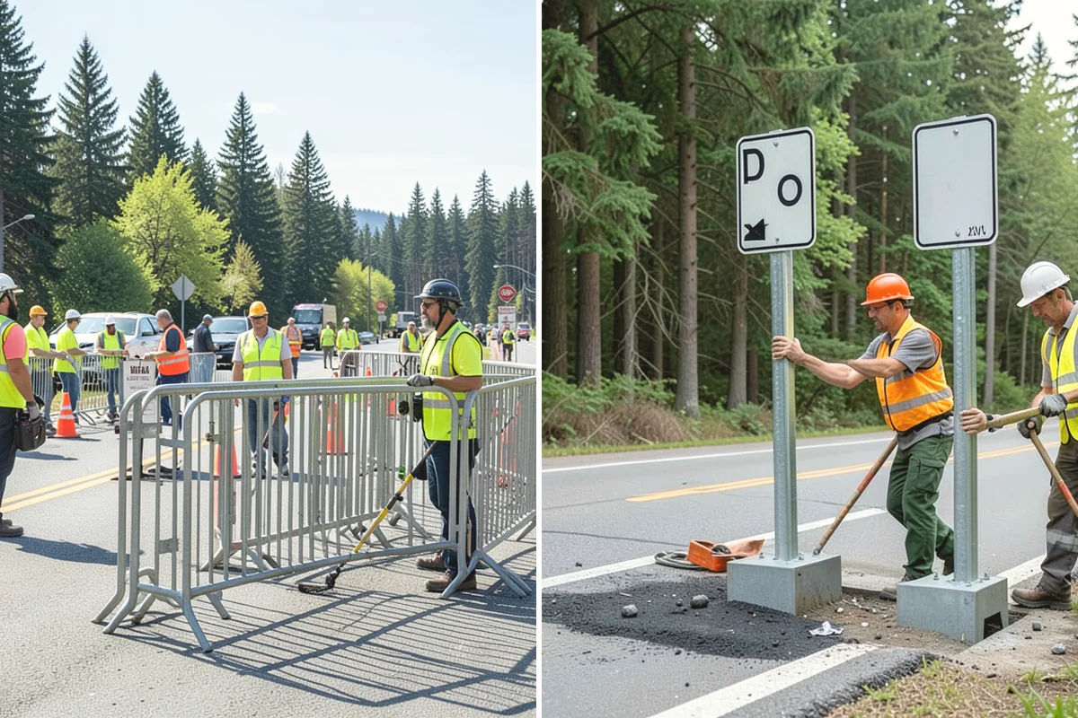 Safety Barrier Installation in Issaquah, King County, WA - Assess hazards, grade changes, and code requirements