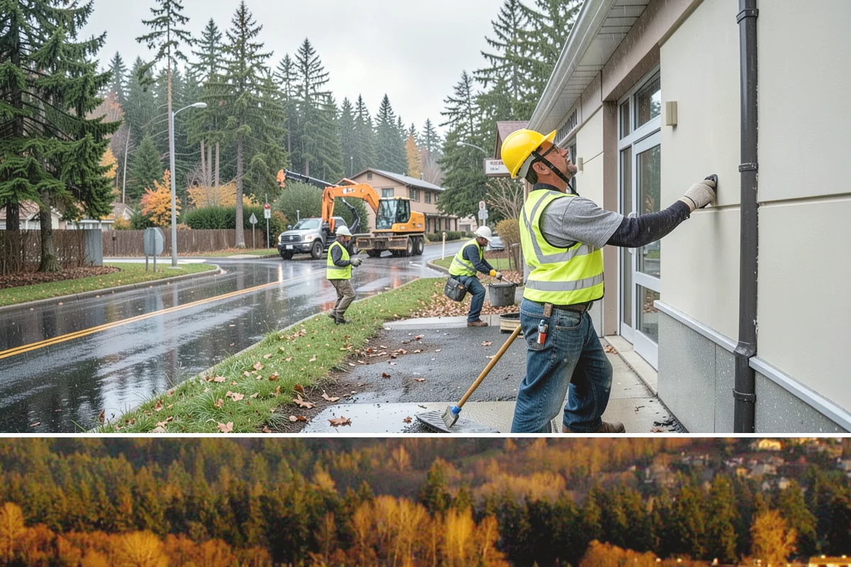 Safety Barrier Installation in Kenmore, King County, WA - Safety barrier installation runs year-round, with trail and outdoor work favoring drier spring-through-fall ground conditions.