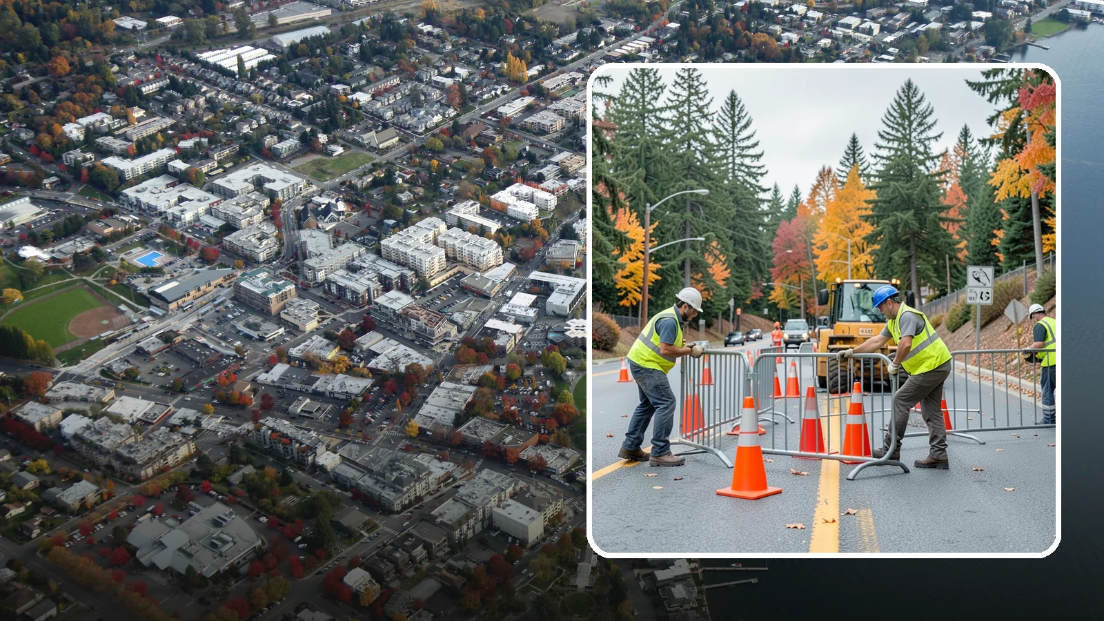 Safety Barrier Installation in Kirkland, King County, WA - Install guardrails, pedestrian barriers, and safety railings to protect the public at hazards and grade changes.