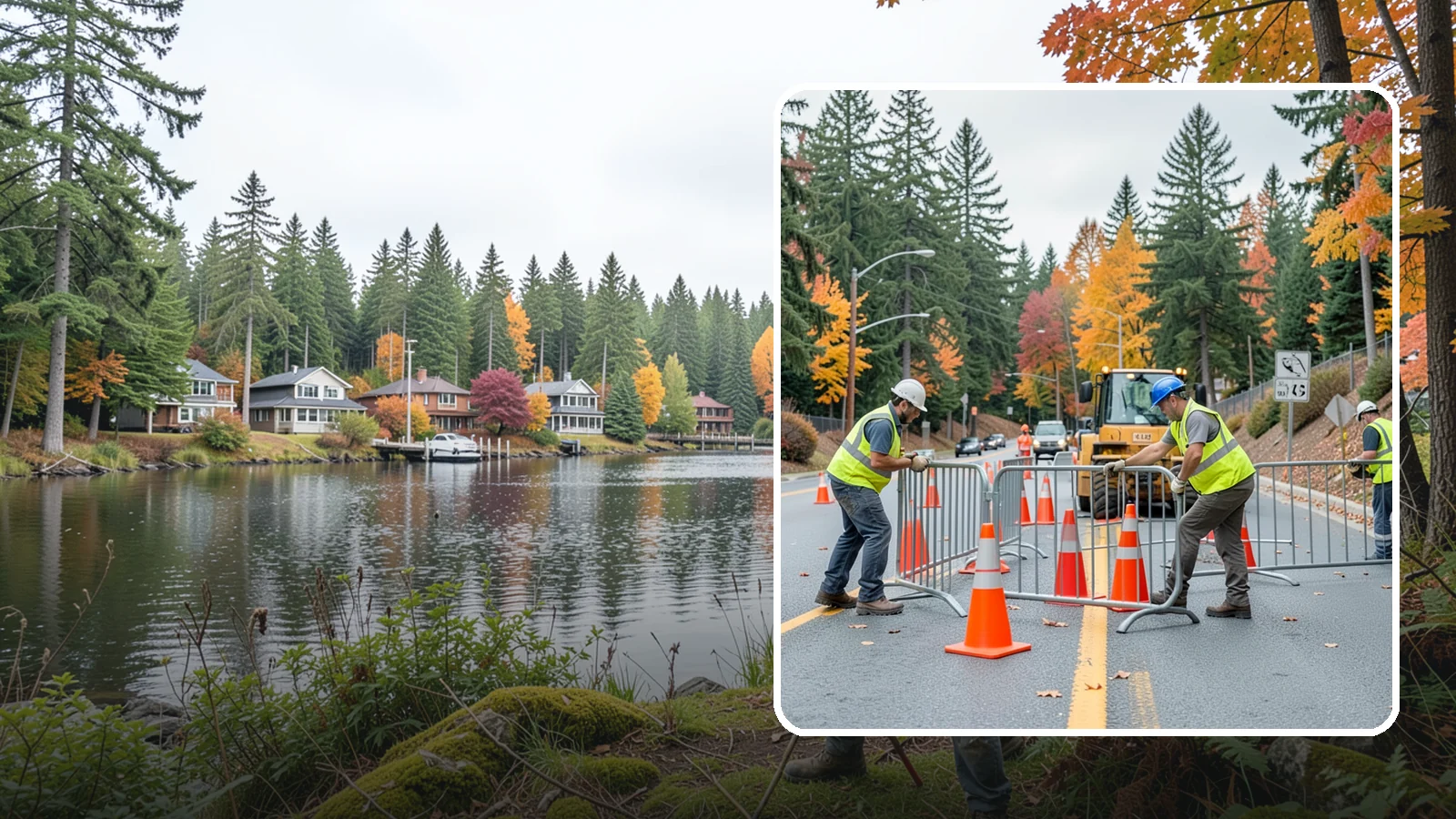 Safety Barrier Installation in La Conner, Skagit County, WA - Install guardrails, pedestrian barriers, and safety railings to protect the public at hazards and grade changes.
