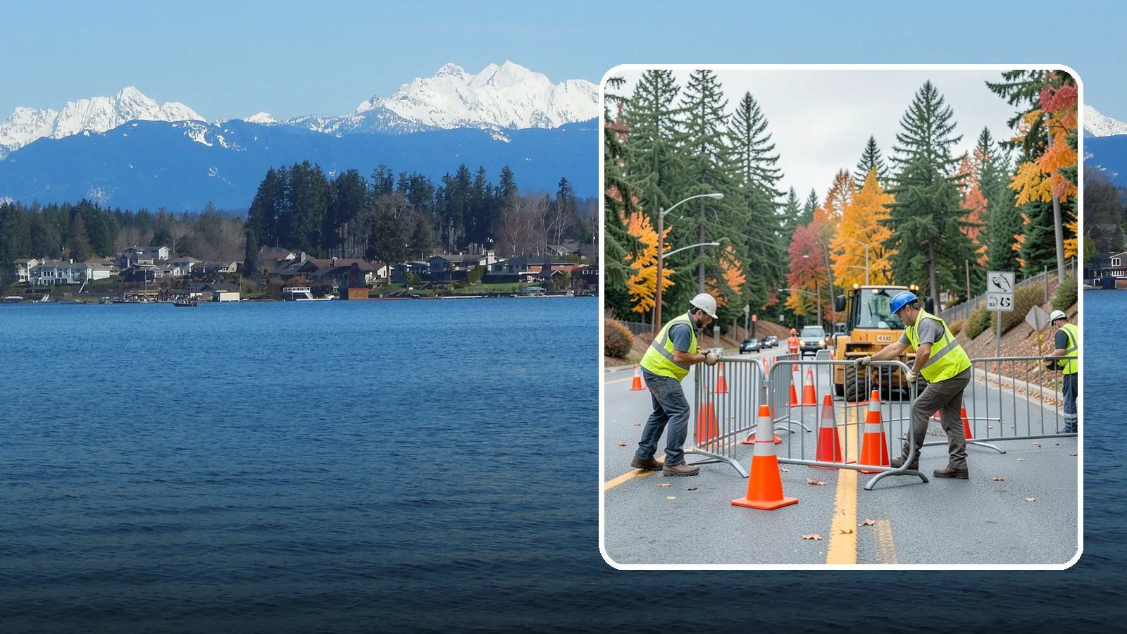 Safety Barrier Installation in Lake Stevens, Snohomish County, WA - Install guardrails, pedestrian barriers, and safety railings to protect the public at hazards and grade changes.