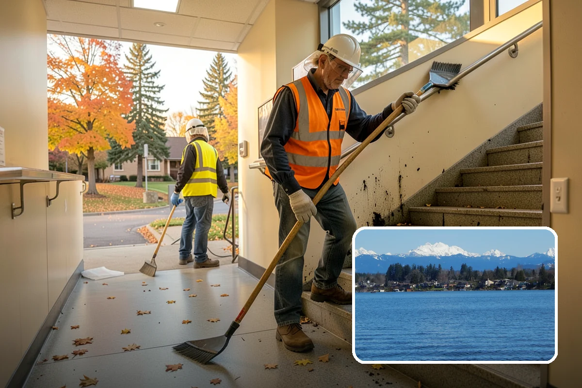 Safety Barrier Installation in Lake Stevens, Snohomish County, WA - Protects the public at fall hazards and grade changes
