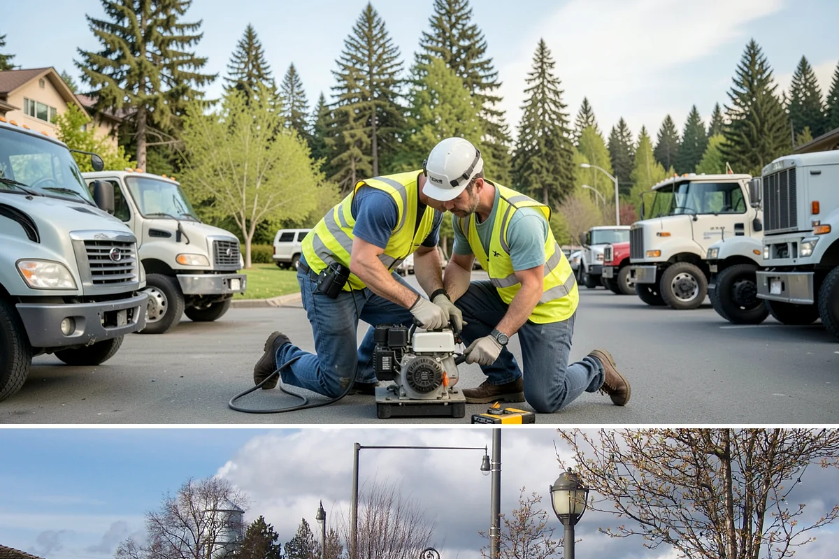 Safety Barrier Installation in Marysville, Snohomish County, WA - Safety barrier installation runs year-round, with trail and outdoor work favoring drier spring-through-fall ground conditions.