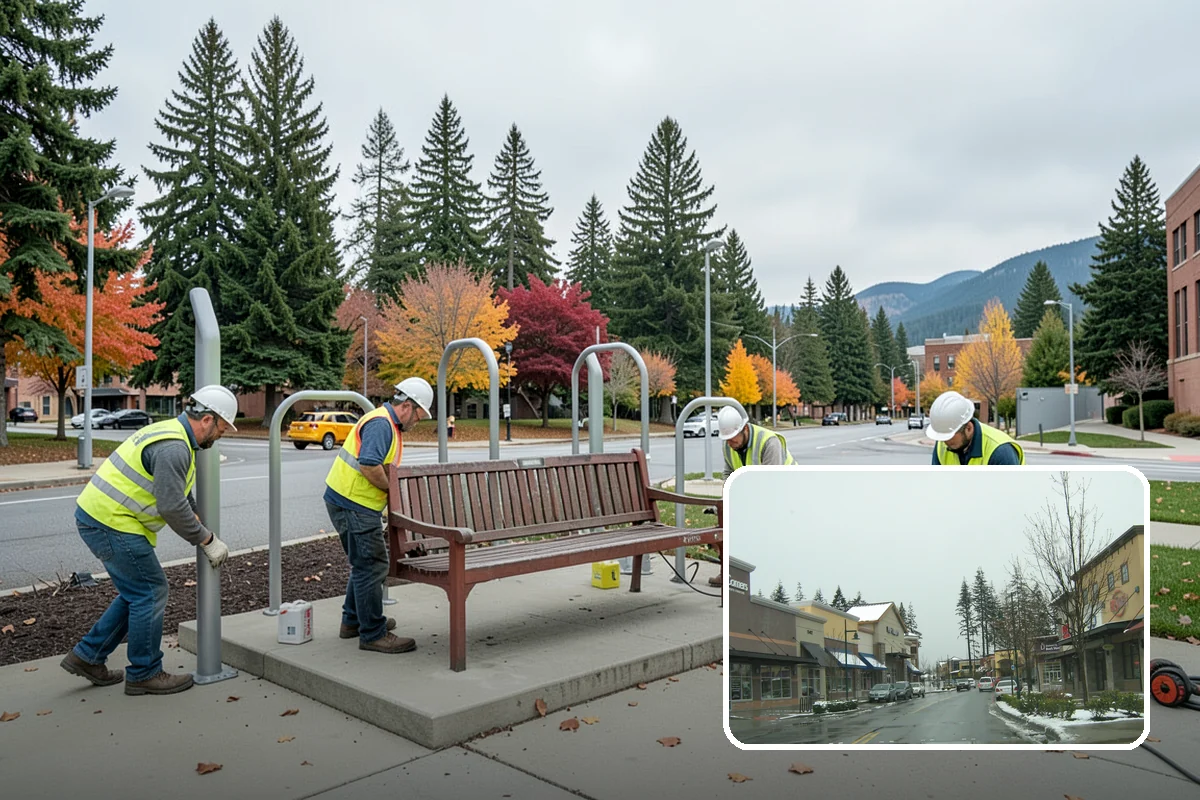 Safety Barrier Installation in Mill Creek, Snohomish County, WA - Protects the public at fall hazards and grade changes