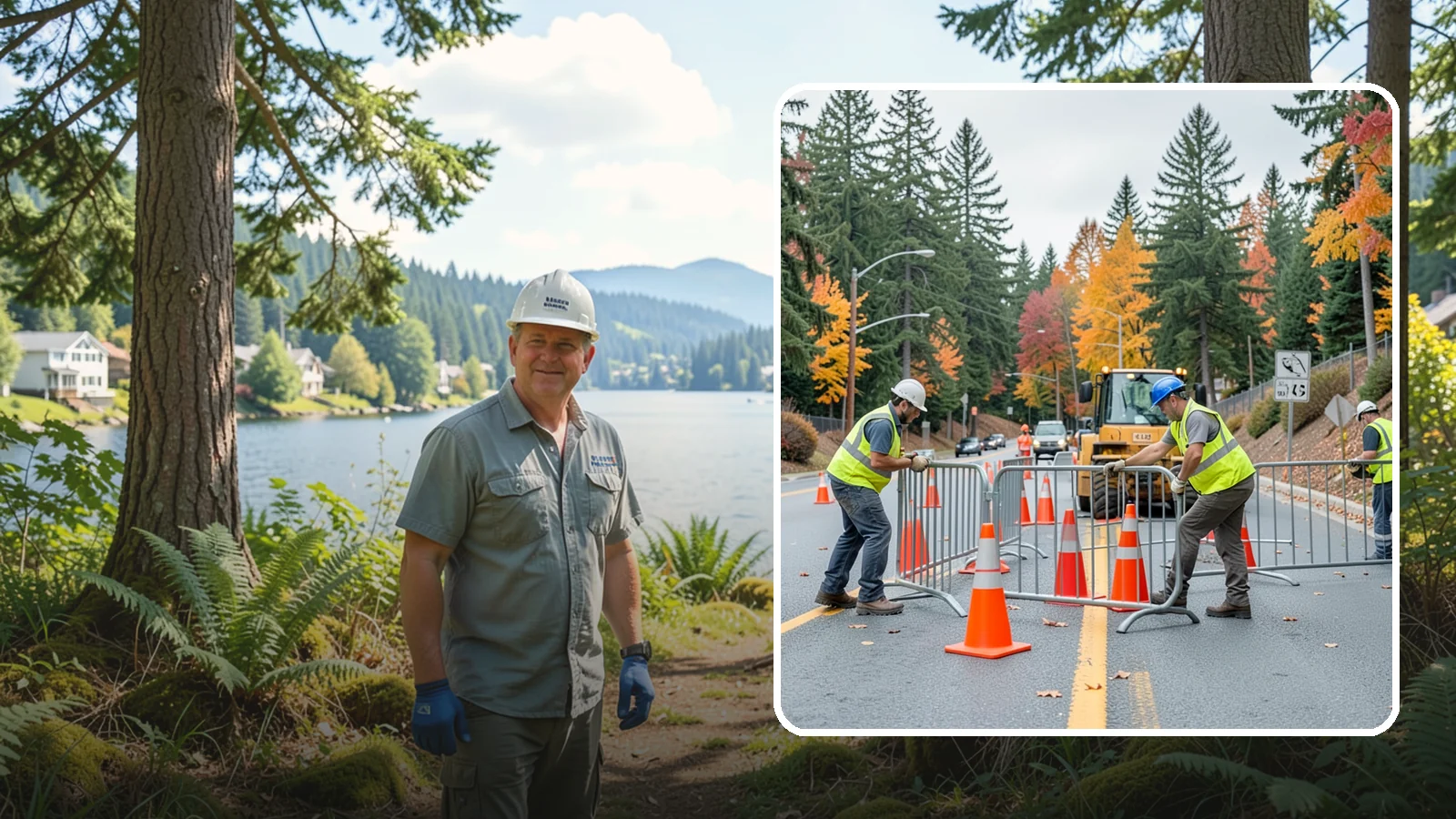Safety Barrier Installation in Milton, King County, WA - Install guardrails, pedestrian barriers, and safety railings to protect the public at hazards and grade changes.