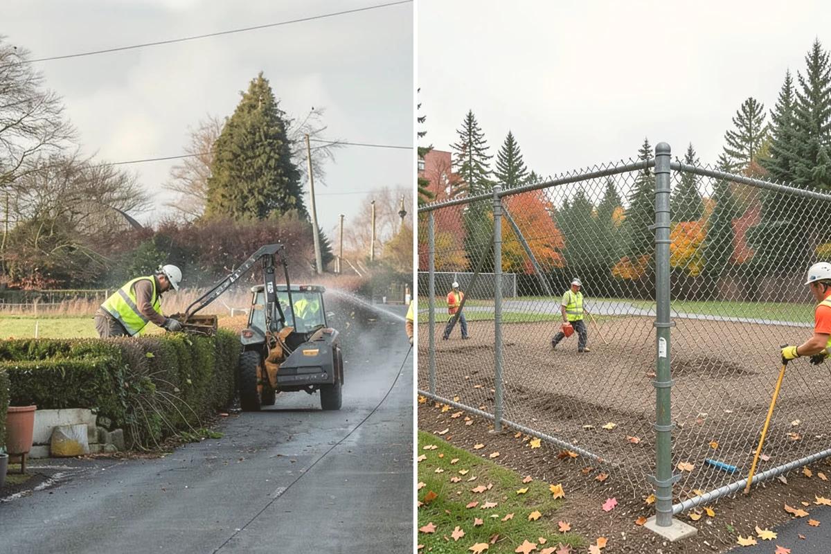 Safety Barrier Installation in Milton, King County, WA - Assess hazards, grade changes, and code requirements