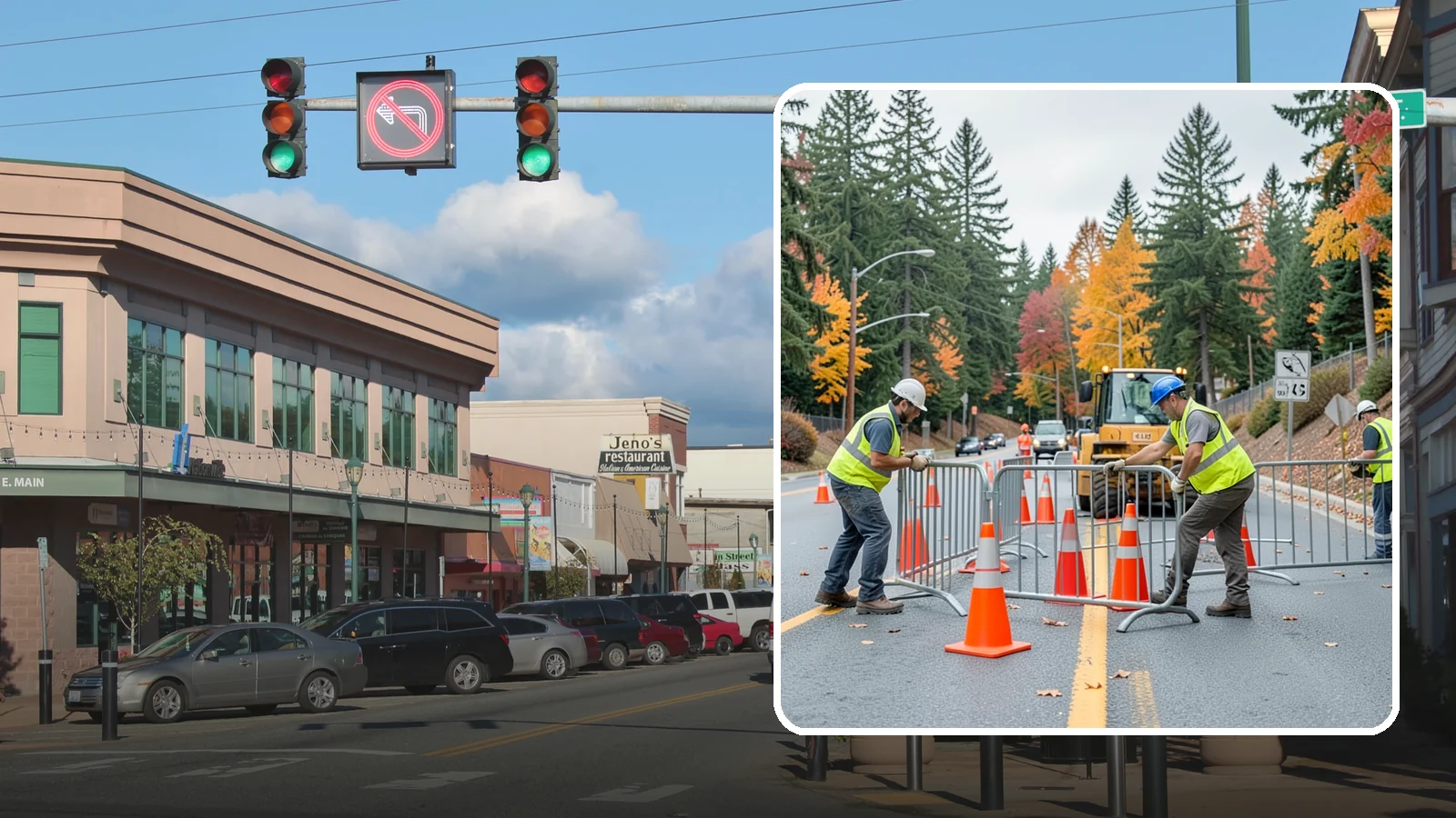 Safety Barrier Installation in Monroe, Snohomish County, WA - Install guardrails, pedestrian barriers, and safety railings to protect the public at hazards and grade changes.