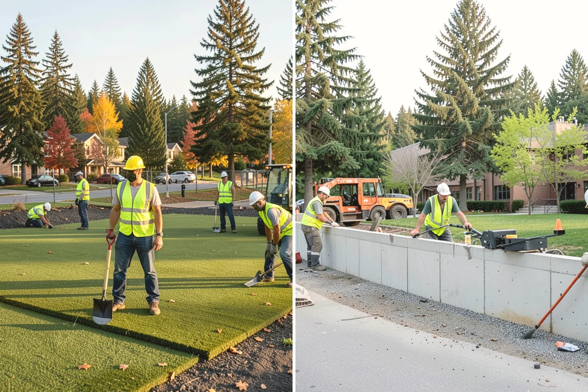 Safety Barrier Installation in Mukilteo, Snohomish County, WA - Assess hazards, grade changes, and code requirements