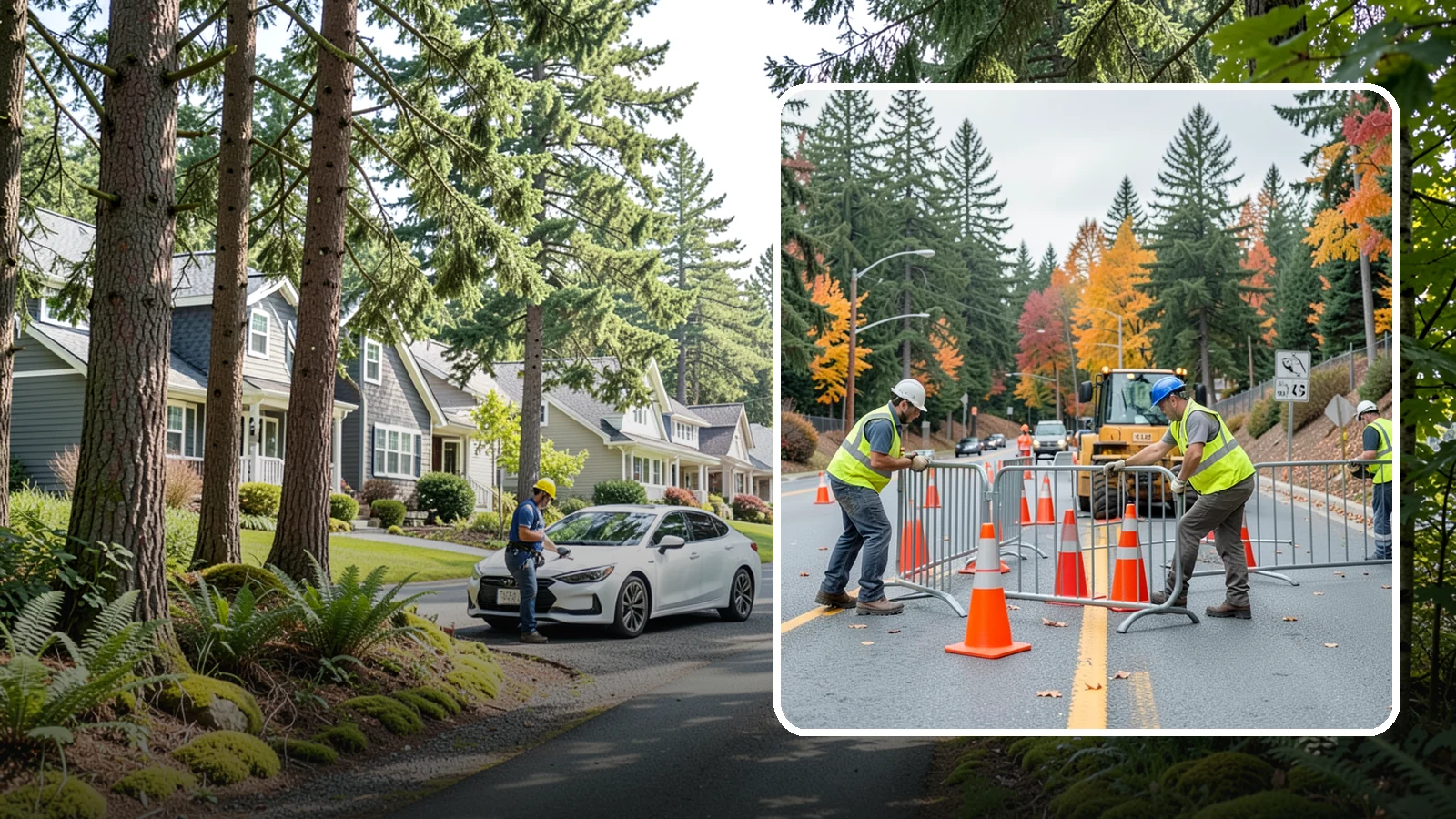 Safety Barrier Installation in Normandy Park, King County, WA - Install guardrails, pedestrian barriers, and safety railings to protect the public at hazards and grade changes.
