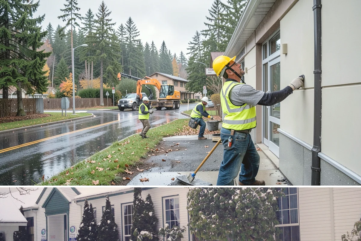 Safety Barrier Installation in Pacific, King County, WA - Safety barrier installation runs year-round, with trail and outdoor work favoring drier spring-through-fall ground conditions.