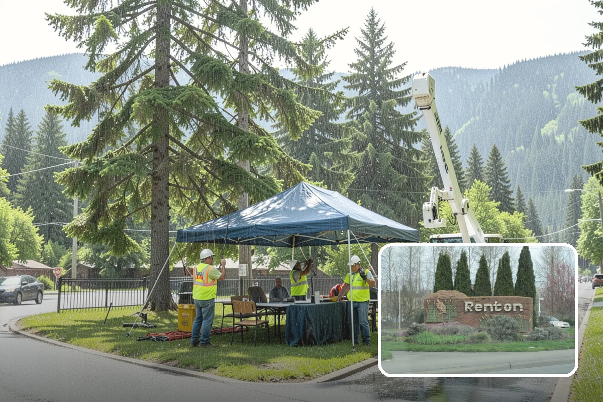 Safety Barrier Installation in Renton, King County, WA - Protects the public at fall hazards and grade changes