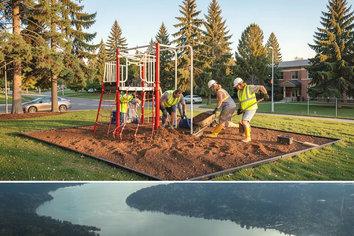 Safety Barrier Installation in Sammamish, King County, WA - Safety barrier installation runs year-round, with trail and outdoor work favoring drier spring-through-fall ground conditions.