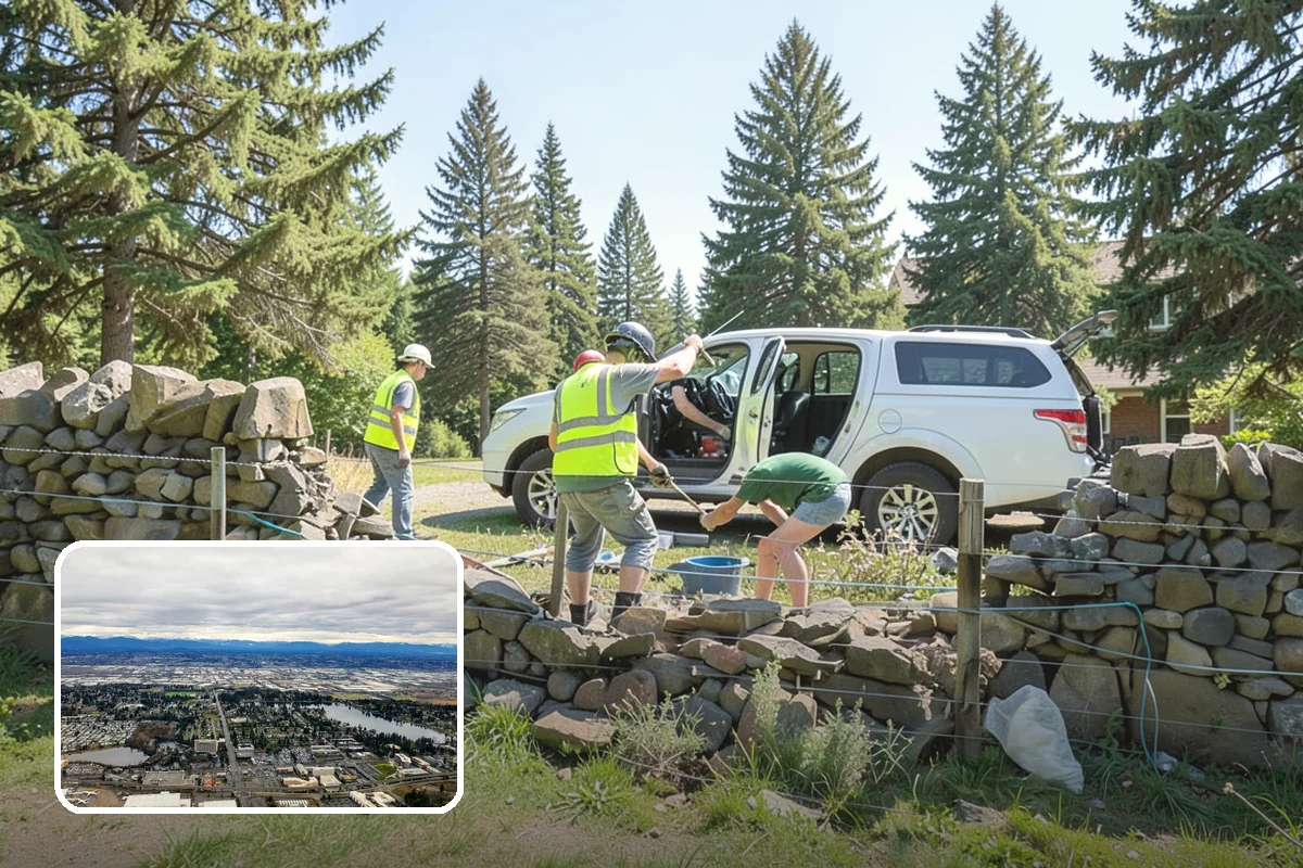 Safety Barrier Installation in SeaTac, King County, WA - Protects the public at fall hazards and grade changes