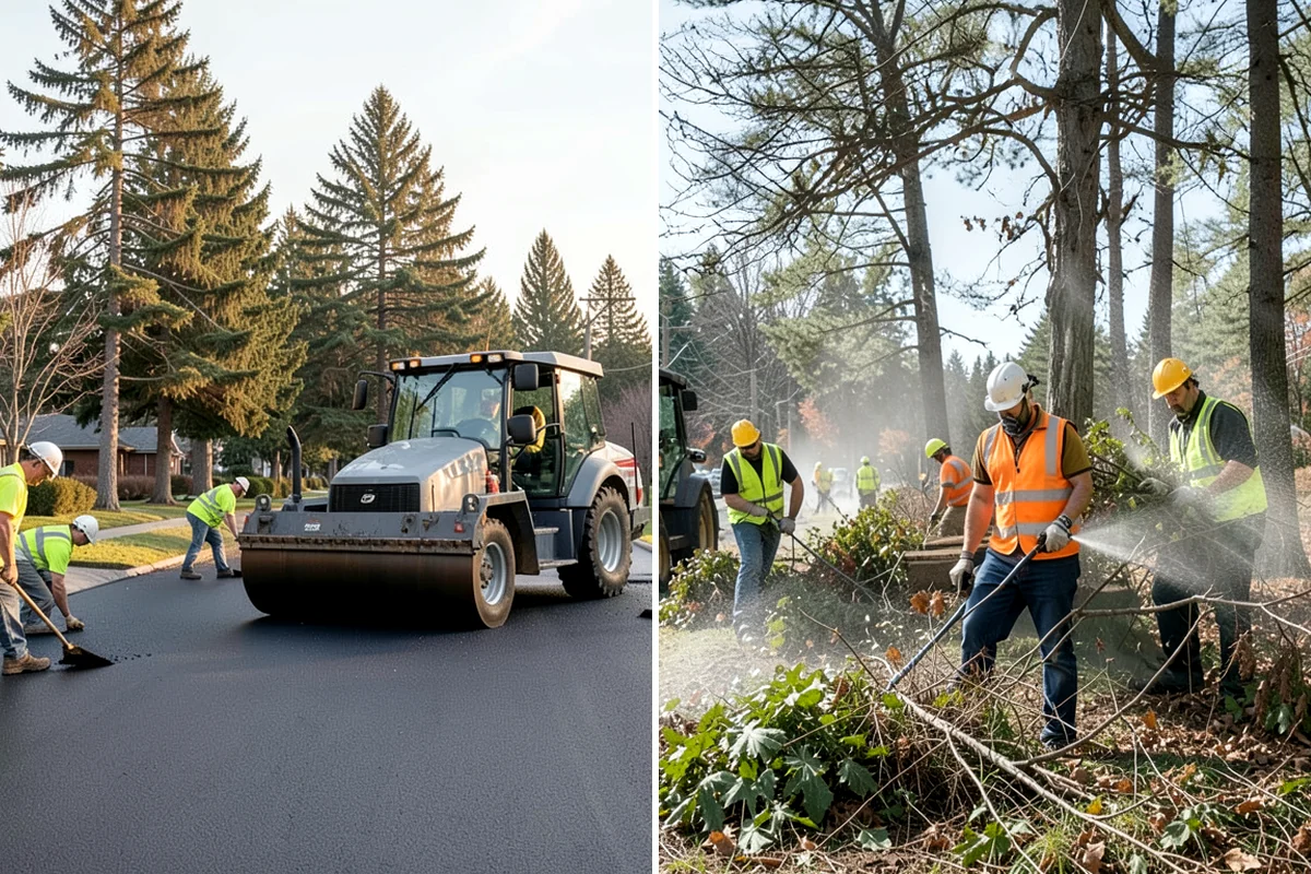 Safety Barrier Installation in SeaTac, King County, WA - Assess hazards, grade changes, and code requirements