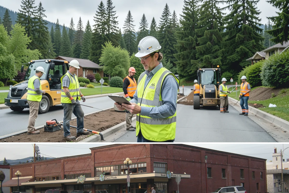 Safety Barrier Installation in Sedro-Woolley, Skagit County, WA - Safety barrier installation runs year-round, with trail and outdoor work favoring drier spring-through-fall ground conditions.