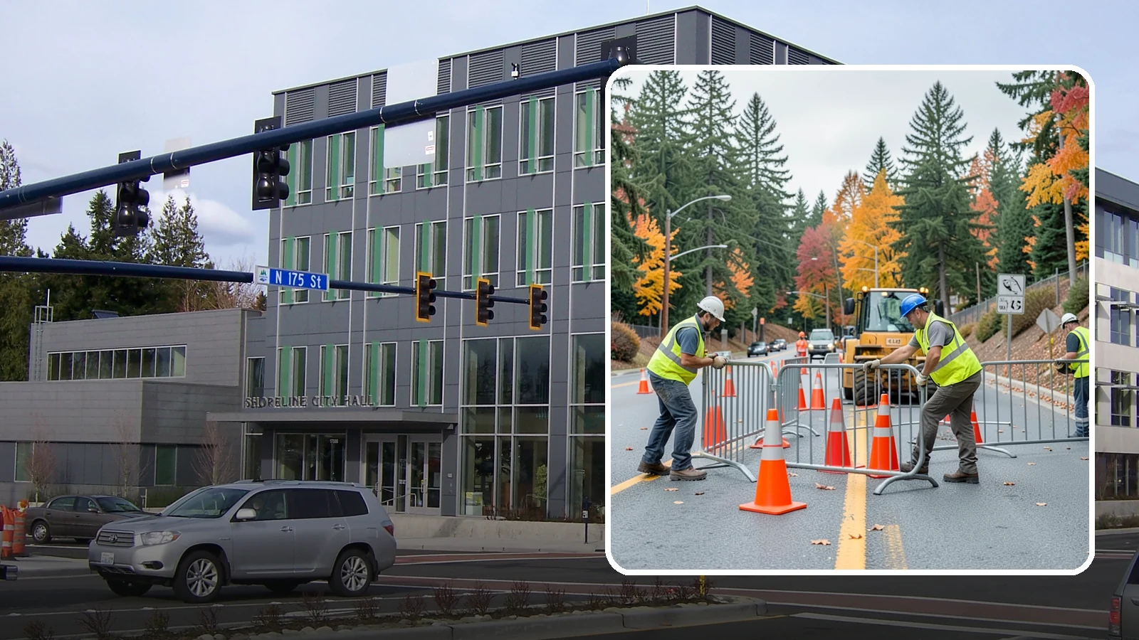 Safety Barrier Installation in Shoreline, King County, WA - Install guardrails, pedestrian barriers, and safety railings to protect the public at hazards and grade changes.