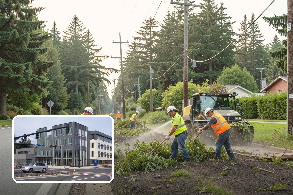 Safety Barrier Installation in Shoreline, King County, WA - Protects the public at fall hazards and grade changes