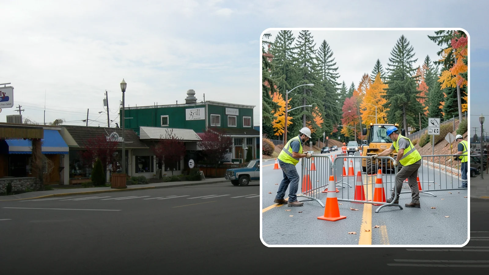 Safety Barrier Installation in Stanwood, Snohomish County, WA - Install guardrails, pedestrian barriers, and safety railings to protect the public at hazards and grade changes.