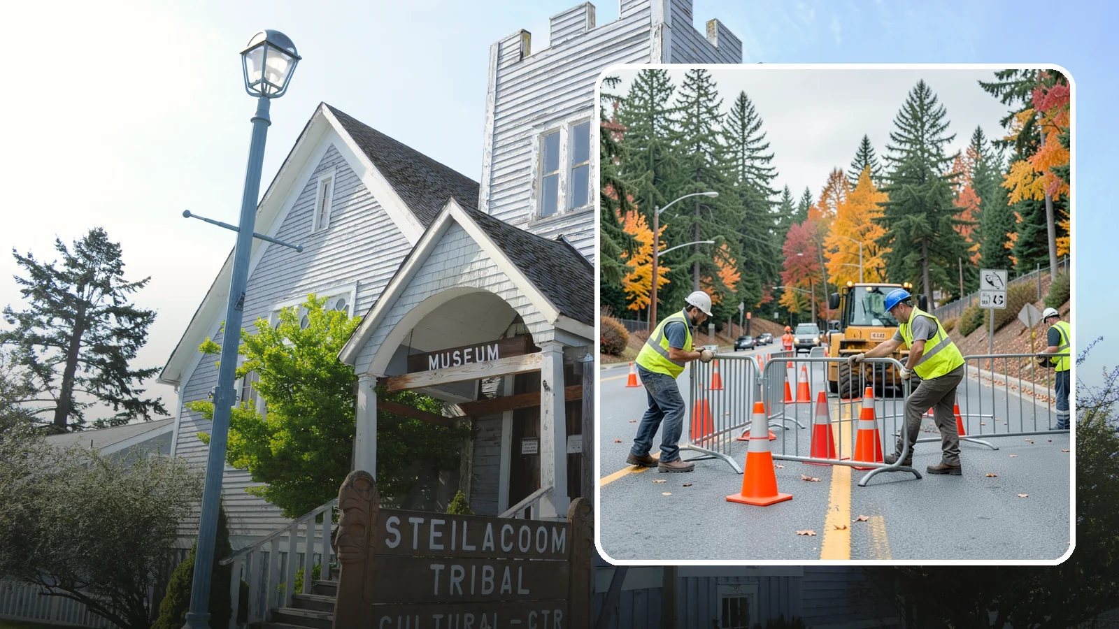 Safety Barrier Installation in Steilacoom, Pierce County, WA - Install guardrails, pedestrian barriers, and safety railings to protect the public at hazards and grade changes.