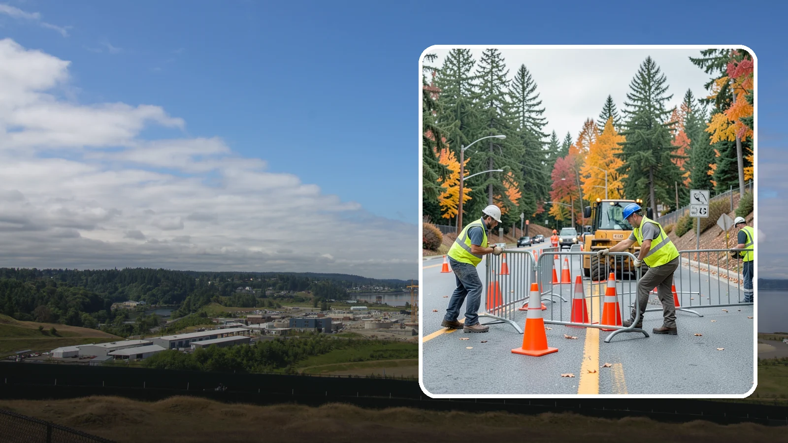Safety Barrier Installation in University Place, Pierce County, WA - Install guardrails, pedestrian barriers, and safety railings to protect the public at hazards and grade changes.