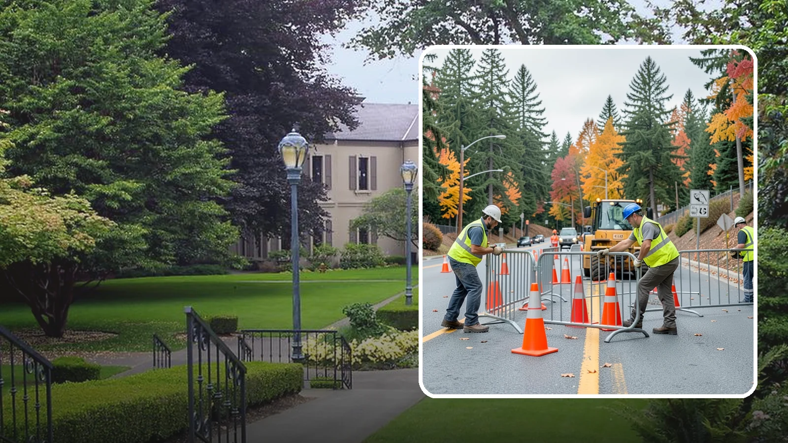 Safety Barrier Installation in Woodinville, King County, WA - Install guardrails, pedestrian barriers, and safety railings to protect the public at hazards and grade changes.