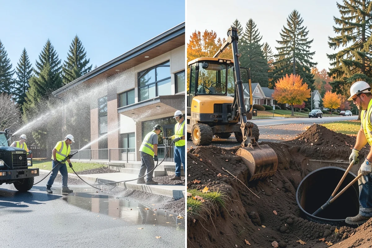 Safety Barrier Installation in Woodinville, King County, WA - Assess hazards, grade changes, and code requirements