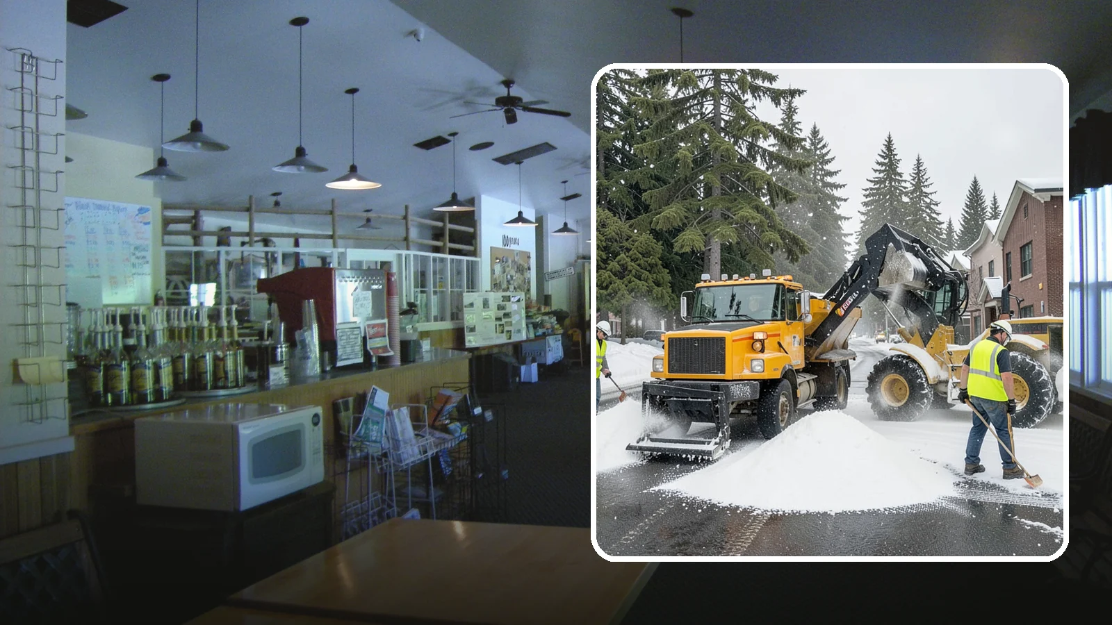 Salt & Sand Loading in Black Diamond, King County, WA - Loading, staging, and resupply of salt and sand so agency crews stay stocked and responsive all winter.