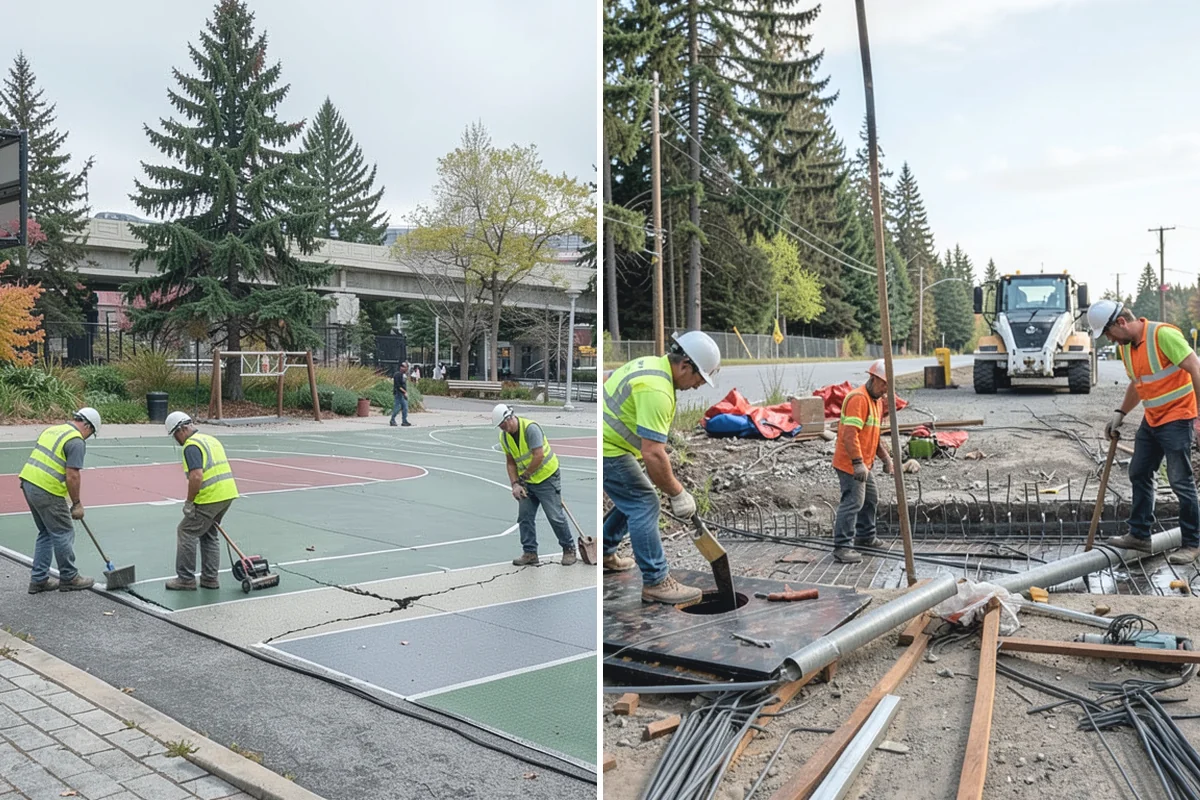 Salt & Sand Loading in Bonney Lake, Pierce County, WA - Assess storage and inventory needs