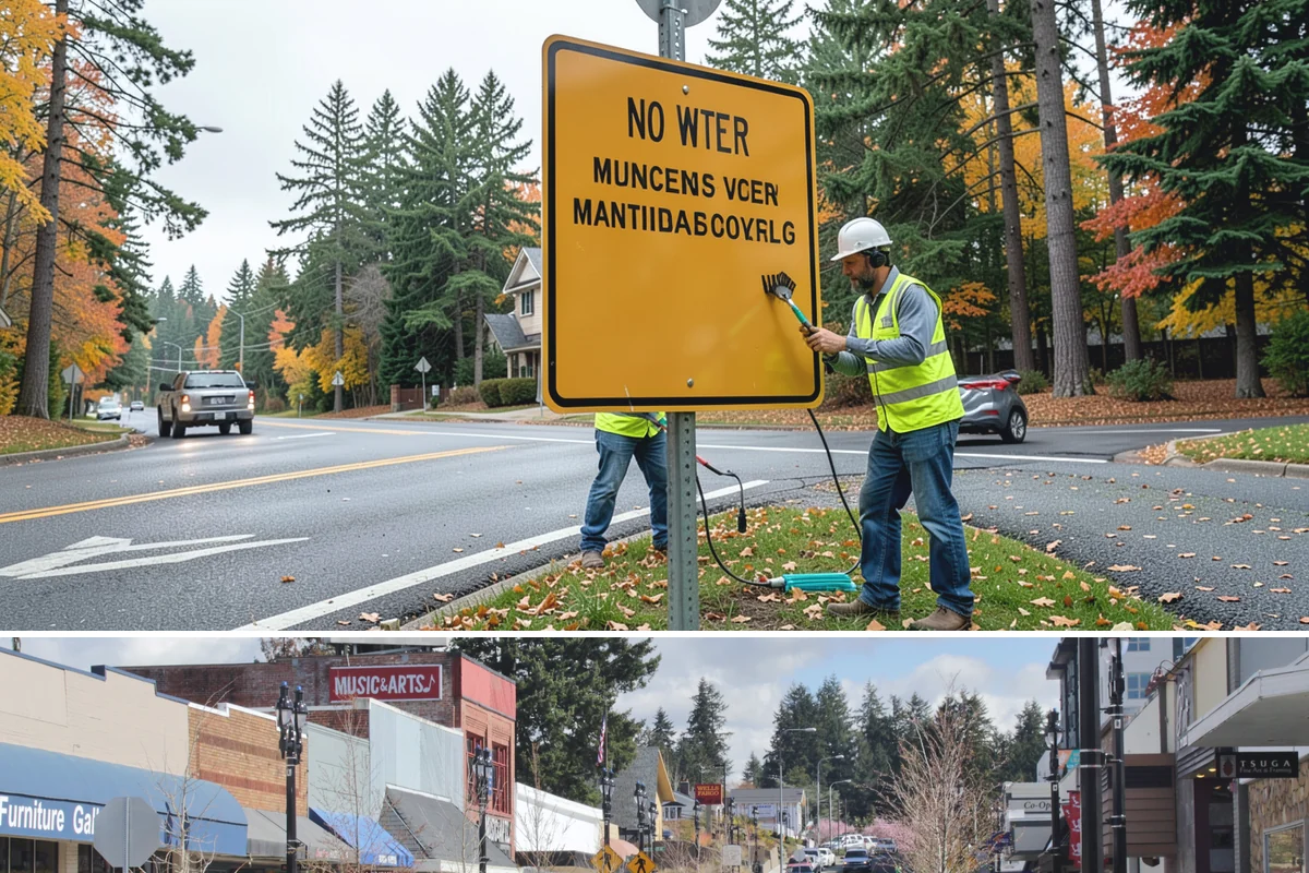 Salt & Sand Loading in Bothell, King County, WA - Staged before winter
