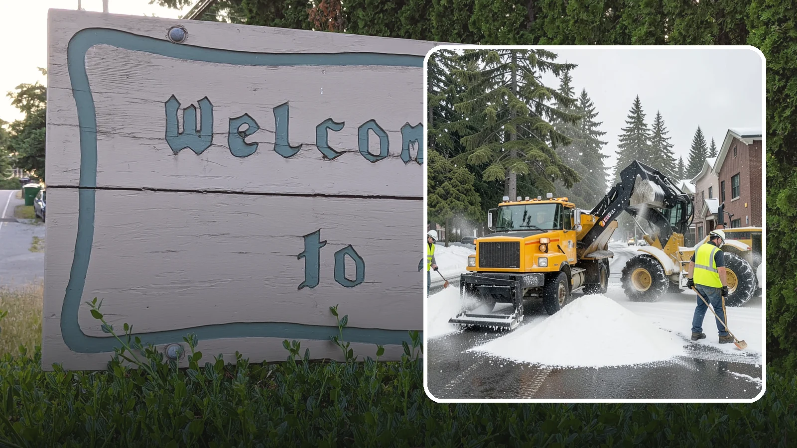 Salt & Sand Loading in Brier, Snohomish County, WA - Loading, staging, and resupply of salt and sand so agency crews stay stocked and responsive all winter.