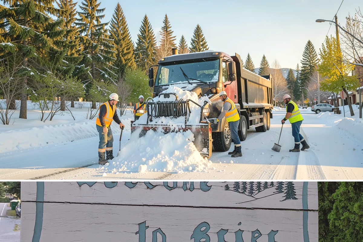 Salt & Sand Loading in Brier, Snohomish County, WA - Staged before winter