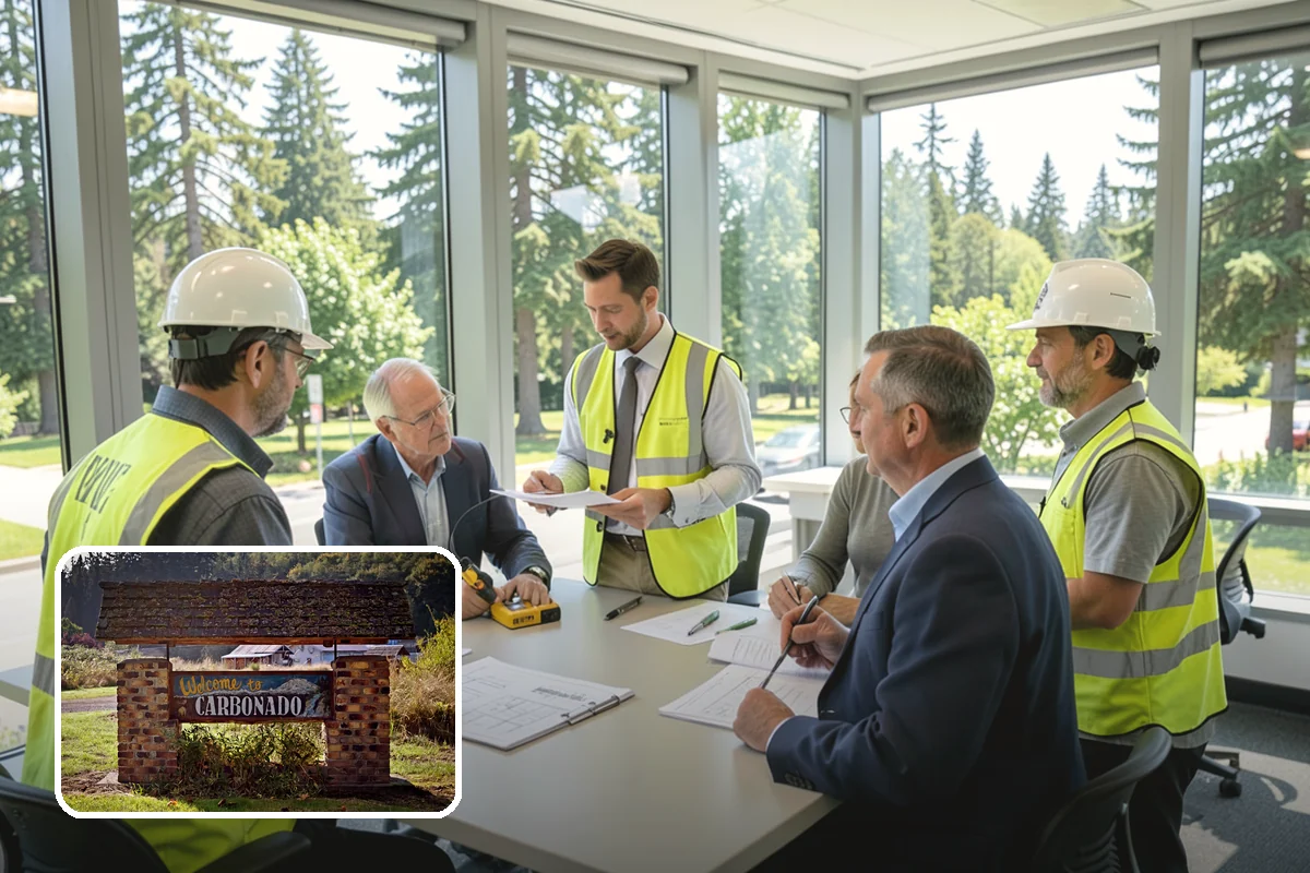 Salt & Sand Loading in Carbonado, Pierce County, WA - Crews stay stocked and responsive