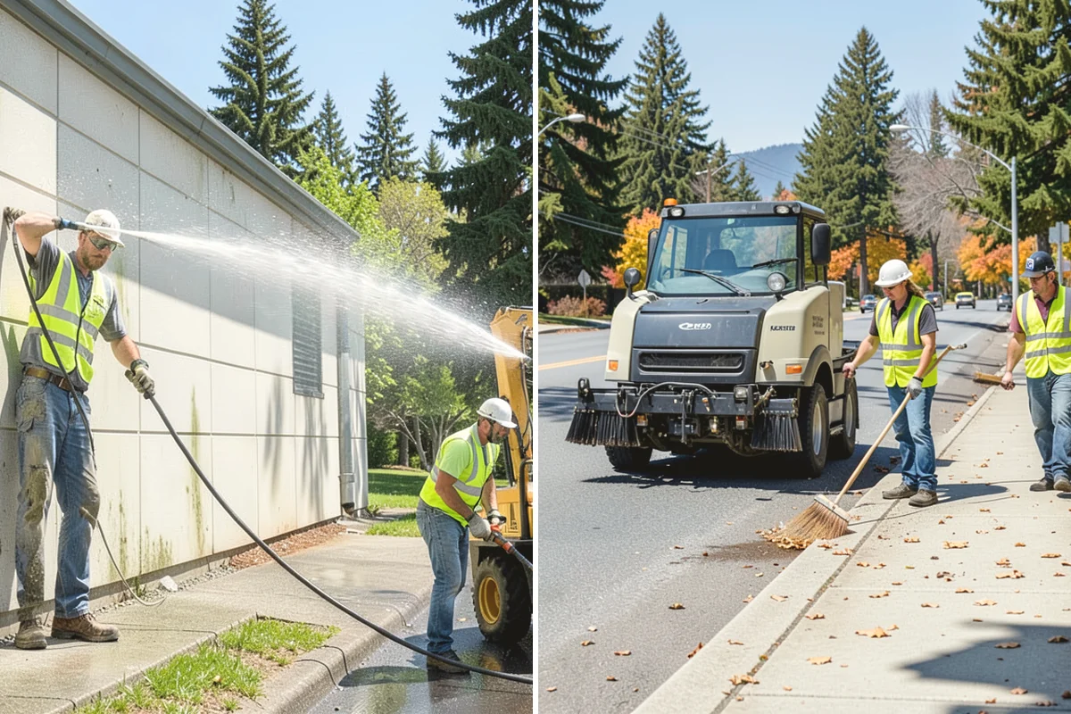 Salt & Sand Loading in Covington, King County, WA - Assess storage and inventory needs