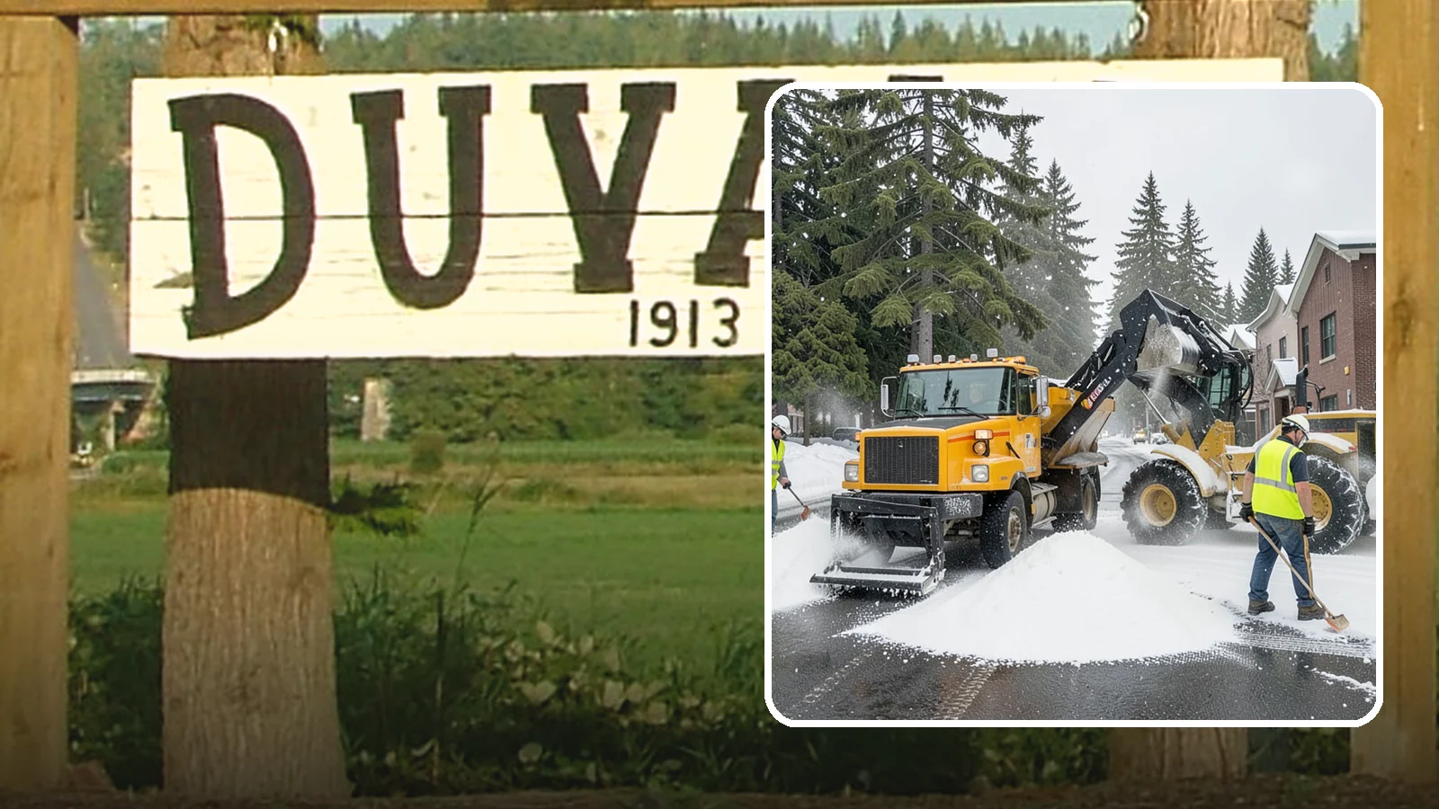 Salt & Sand Loading in Duvall, King County, WA - Loading, staging, and resupply of salt and sand so agency crews stay stocked and responsive all winter.