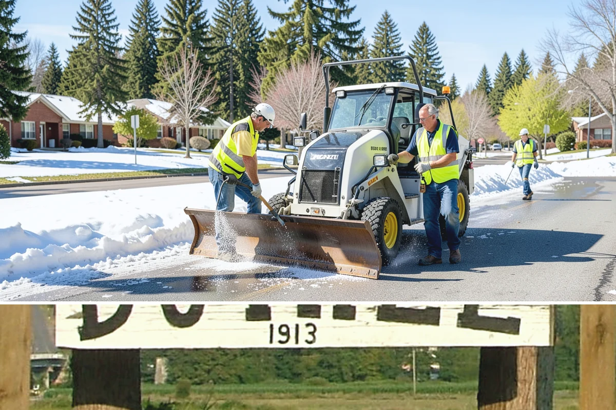 Salt & Sand Loading in Duvall, King County, WA - Staged before winter